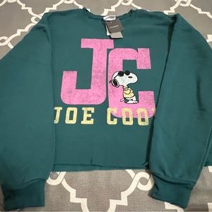 Peanuts Snoopy Joe Cool Blue Sweatshirt